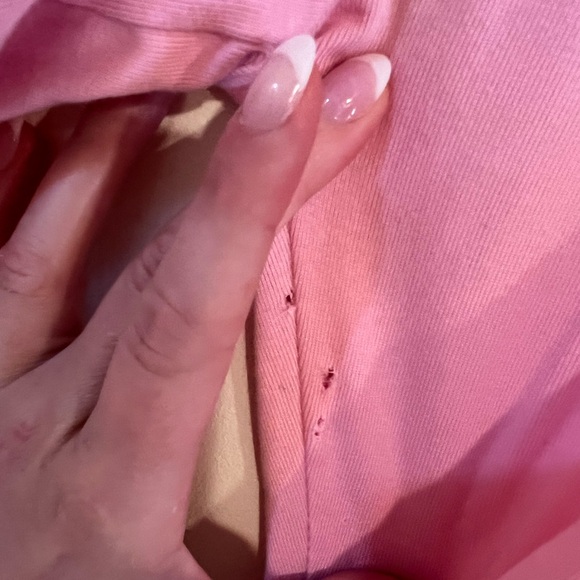 Sugar Thrillz Dollskill Pink Top Bow Detail - Picture 5 of 7